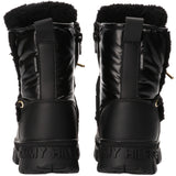 Tommy Hilfiger Black Fur Boot Black