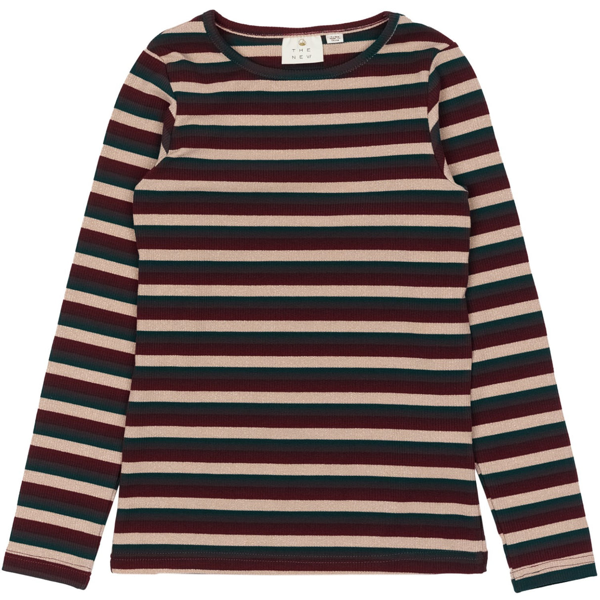 The New Multi stripe Madeline Rib Blouse