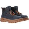 Tommy Hilfiger Blue Lace-Up Bootie Blue