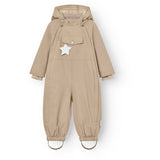 Mini A ture Savannah tan Fleece Lined Snowsuit