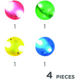 Cleverclixx Multicolor  Balls Pack Dazzling Lights 4 pieces