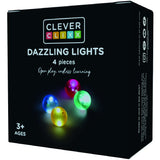 Cleverclixx Multicolor  Balls Pack Dazzling Lights 4 pieces