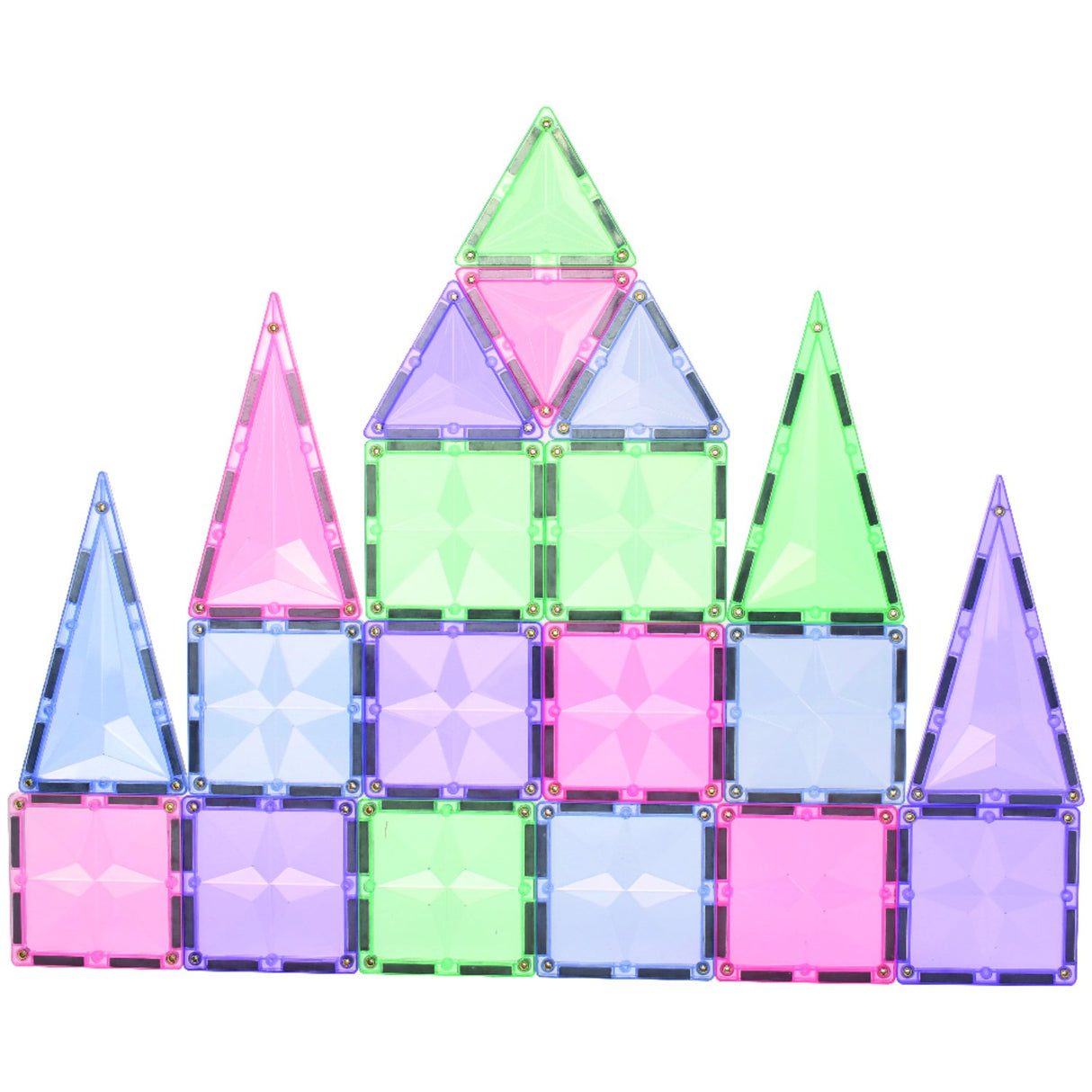 Cleverclixx Pastel  Geo Pack Pastel 45 pieces