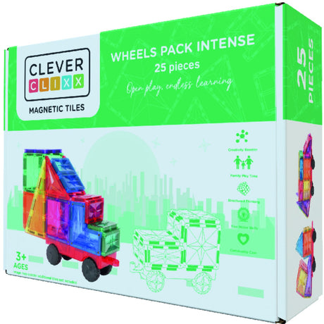 Cleverclixx Intense  Wheels Pack Intense 25 pieces