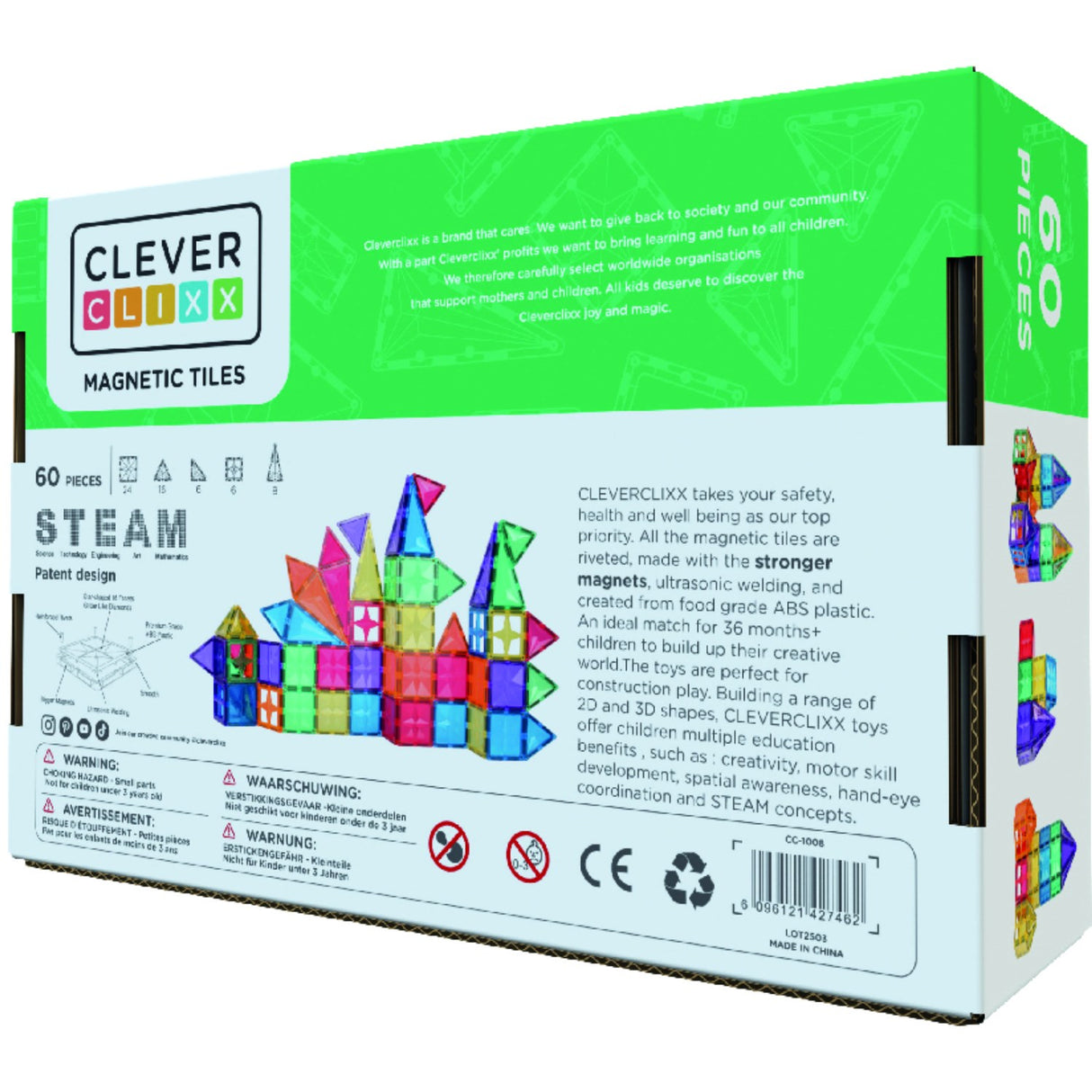 Cleverclixx Intense  Original Intense Pack 60 pieces