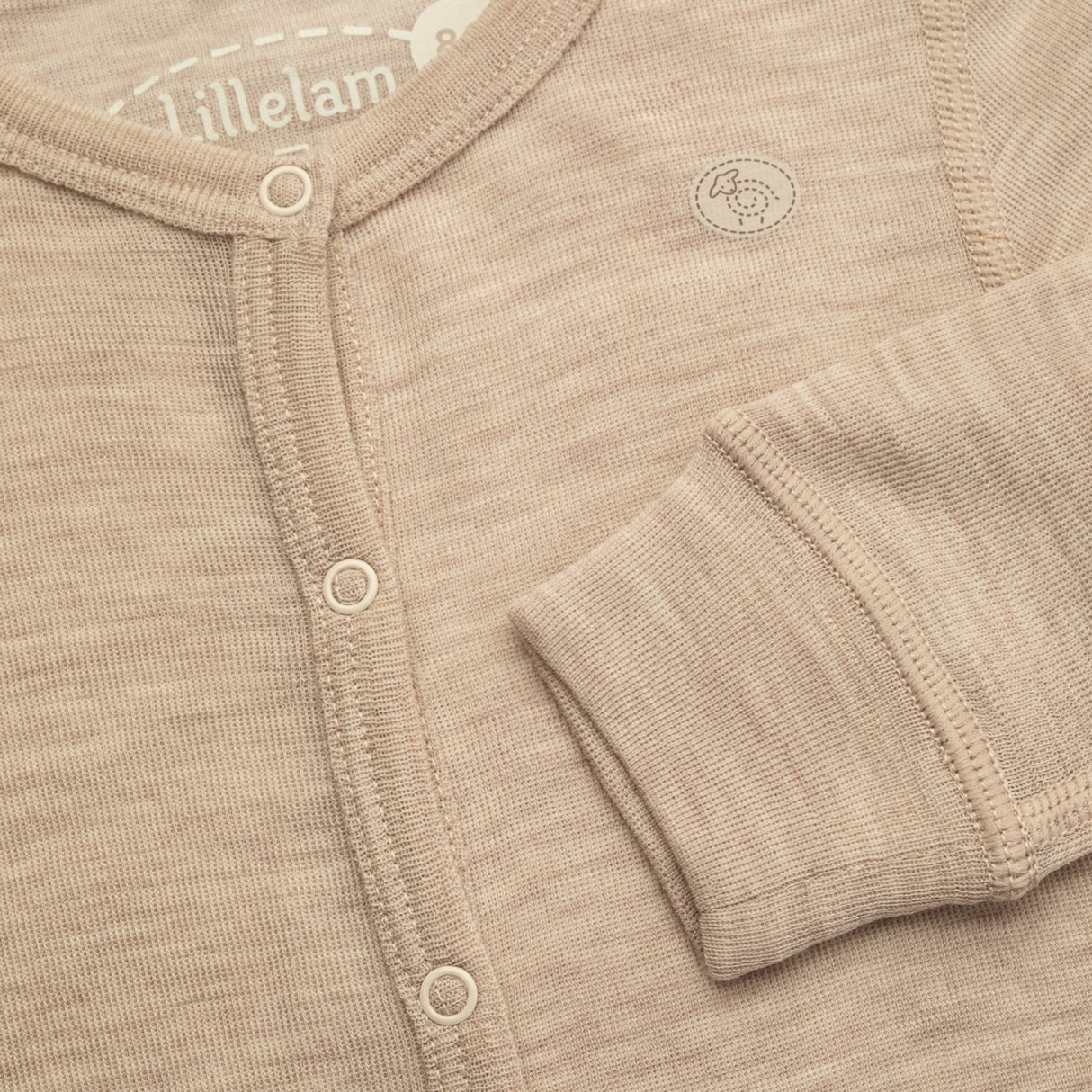 Lillelam Light Beige Ullpysj