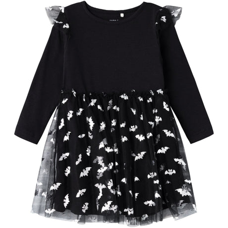 Name It Black Ottoline Tulle Skirt Dress