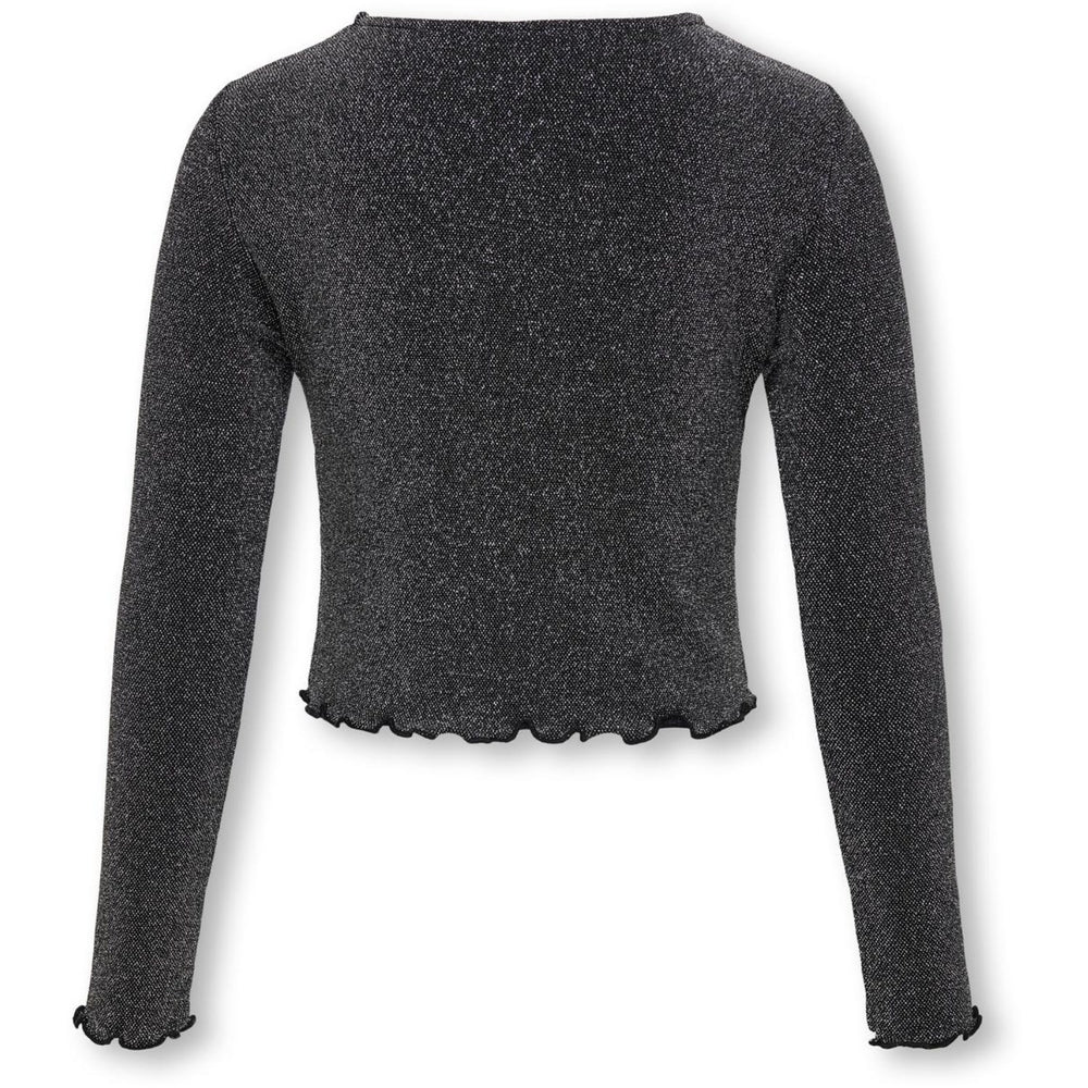 kids ONLY Black Queen Glitter Top