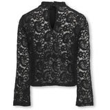 kids ONLY Black Milly Flared Sleeve Lace Blouse