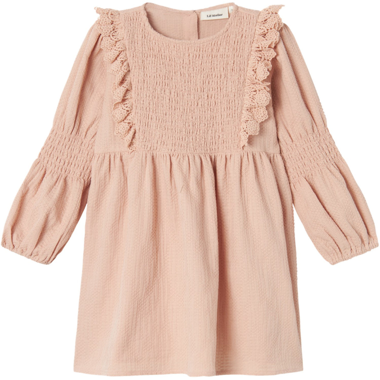 Lil'Atelier Rugby Tan Rosita Dress