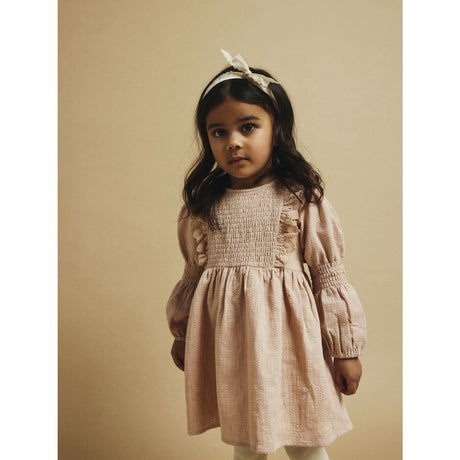 Lil'Atelier Rugby Tan Rosita Dress