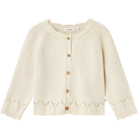 Lil'Atelier Turtledove Ramla Knit Cardigan