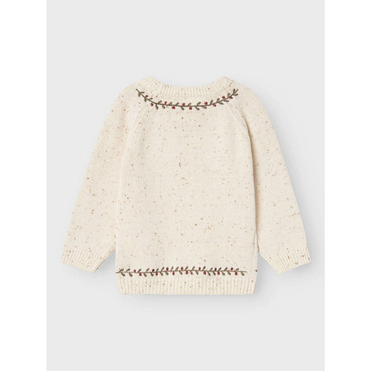 Lil'Atelier Turtledove Galto Rio Knit Blouse