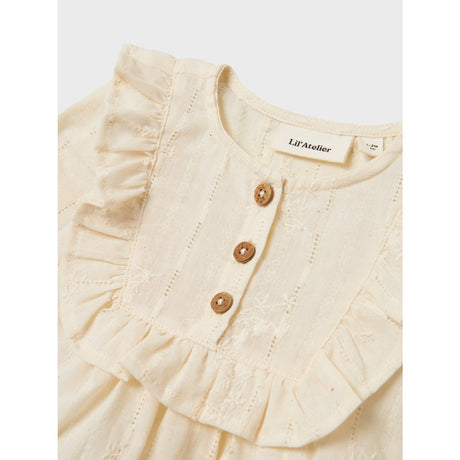 Lil'Atelier Turtledove Rhody Loose Shirt