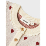 Lil'Atelier Turtledove Saran Knit Dress Heart