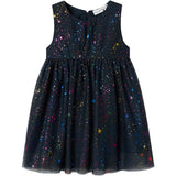 Name It Dark Sapphire Stars Vabos Spencer Dress