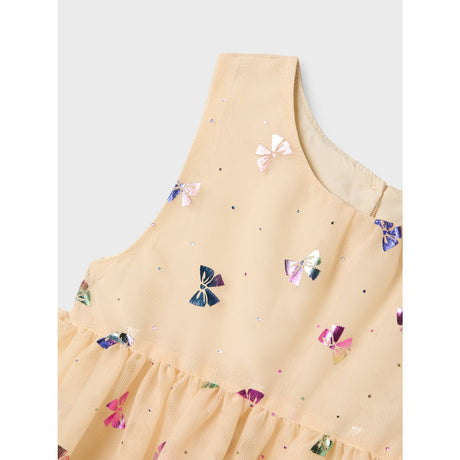 Name It Buttercream Bows Vabos Spencer Dress