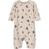 Name It Whitecap Gray Christmas Elements Vismas Nightsuit