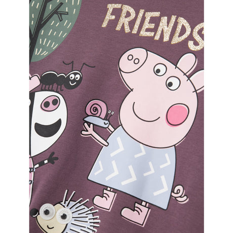 Name It Arctic Dusk Ordi Peppa Pig Regular Sweatshirt