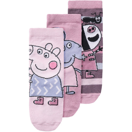Name It Corsage Odassa Peppa Pig 3-pack Socks