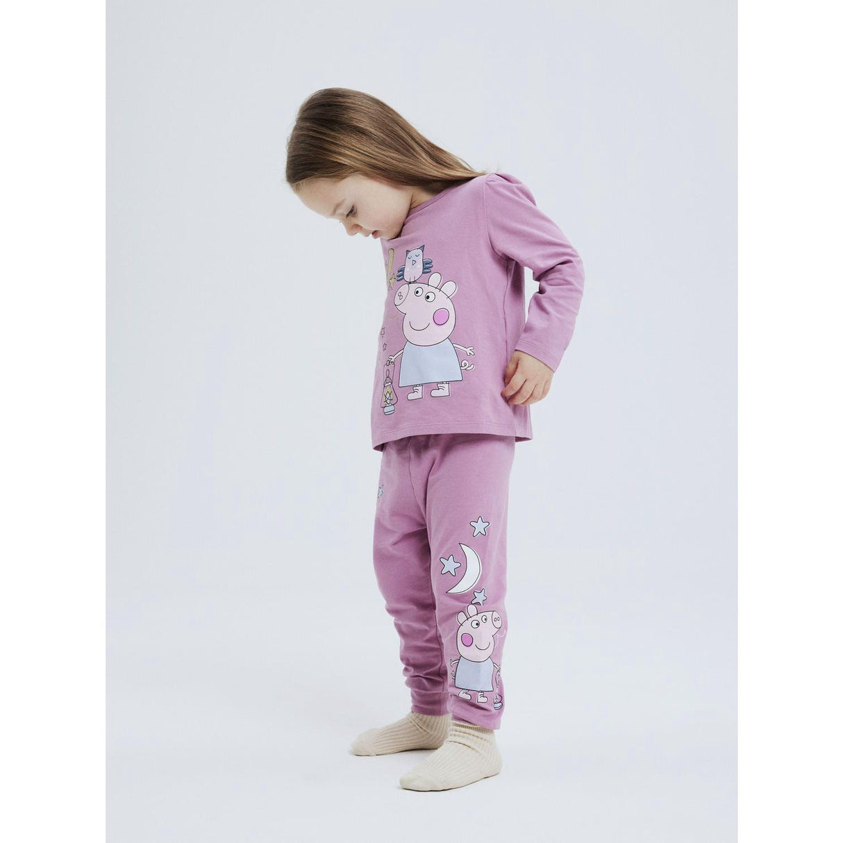 Name It Mauve Orchid Orma Peppa Pig Nightset