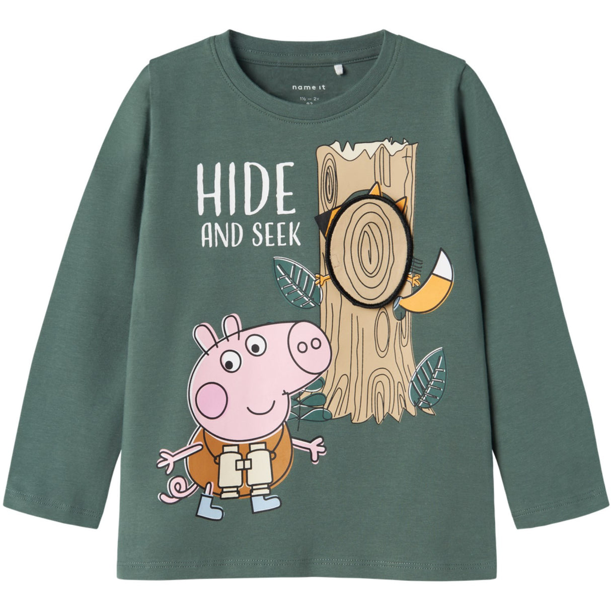 Name It Dark Forest Osgar Peppa Pig Regular Blouse