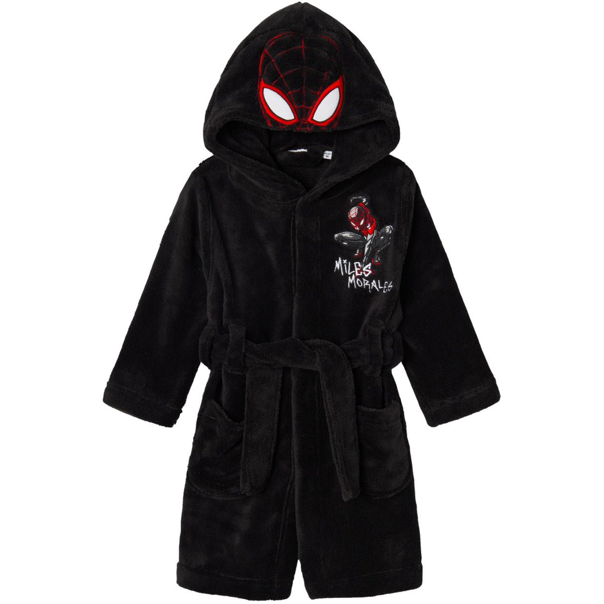 Name It Black Nothello Spiderman Bathrobe