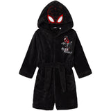 Name It Black Nothello Spiderman Bathrobe