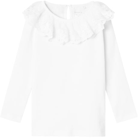 Name It Bright White Rilda Slim Blouse