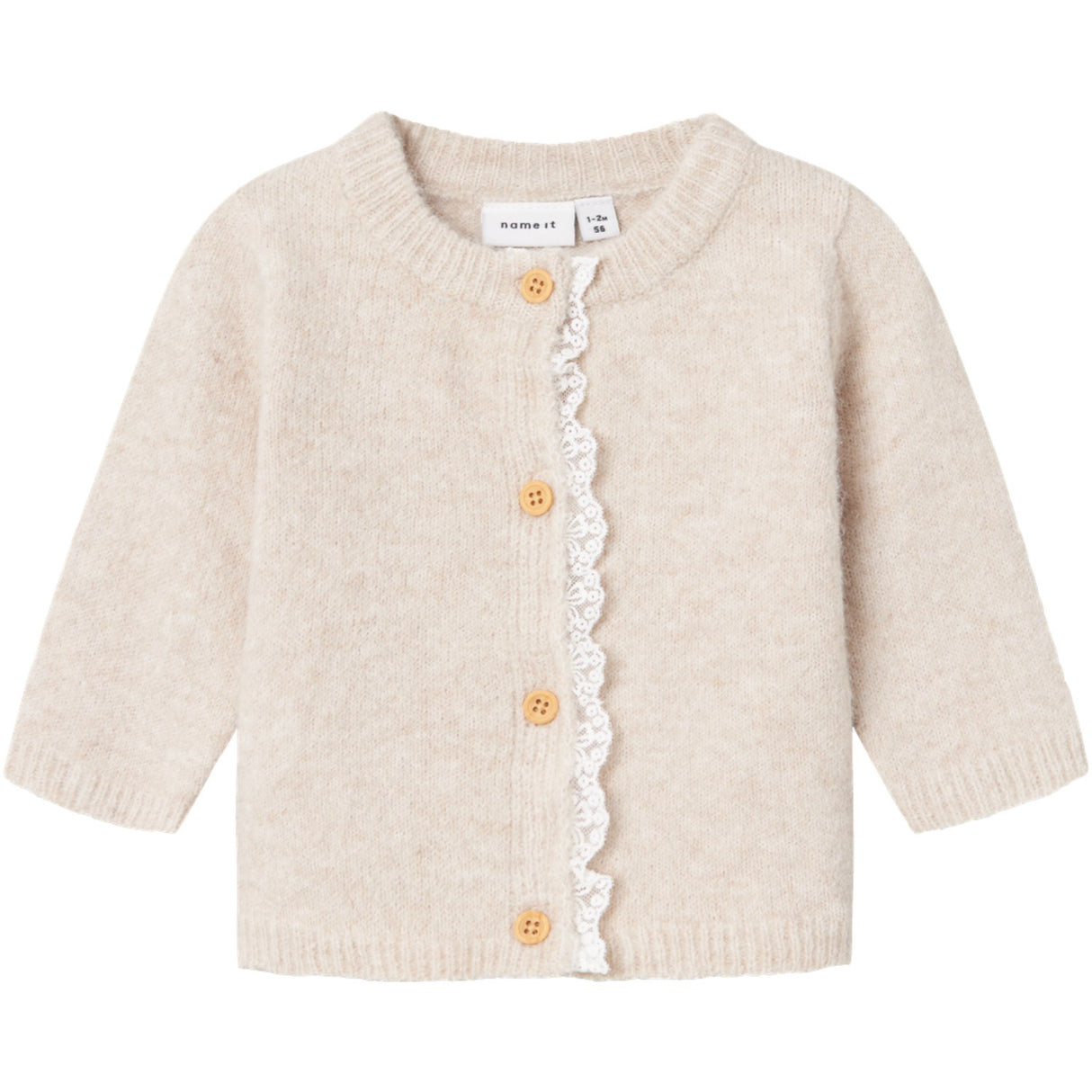 Name It Summer Sand Rikimmi Knit Cardigan