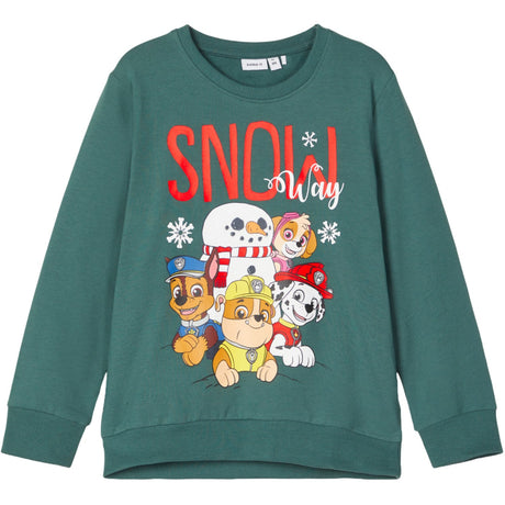 Name It Sea Moss Elijah Paw Patrol Regular Sweatshirt