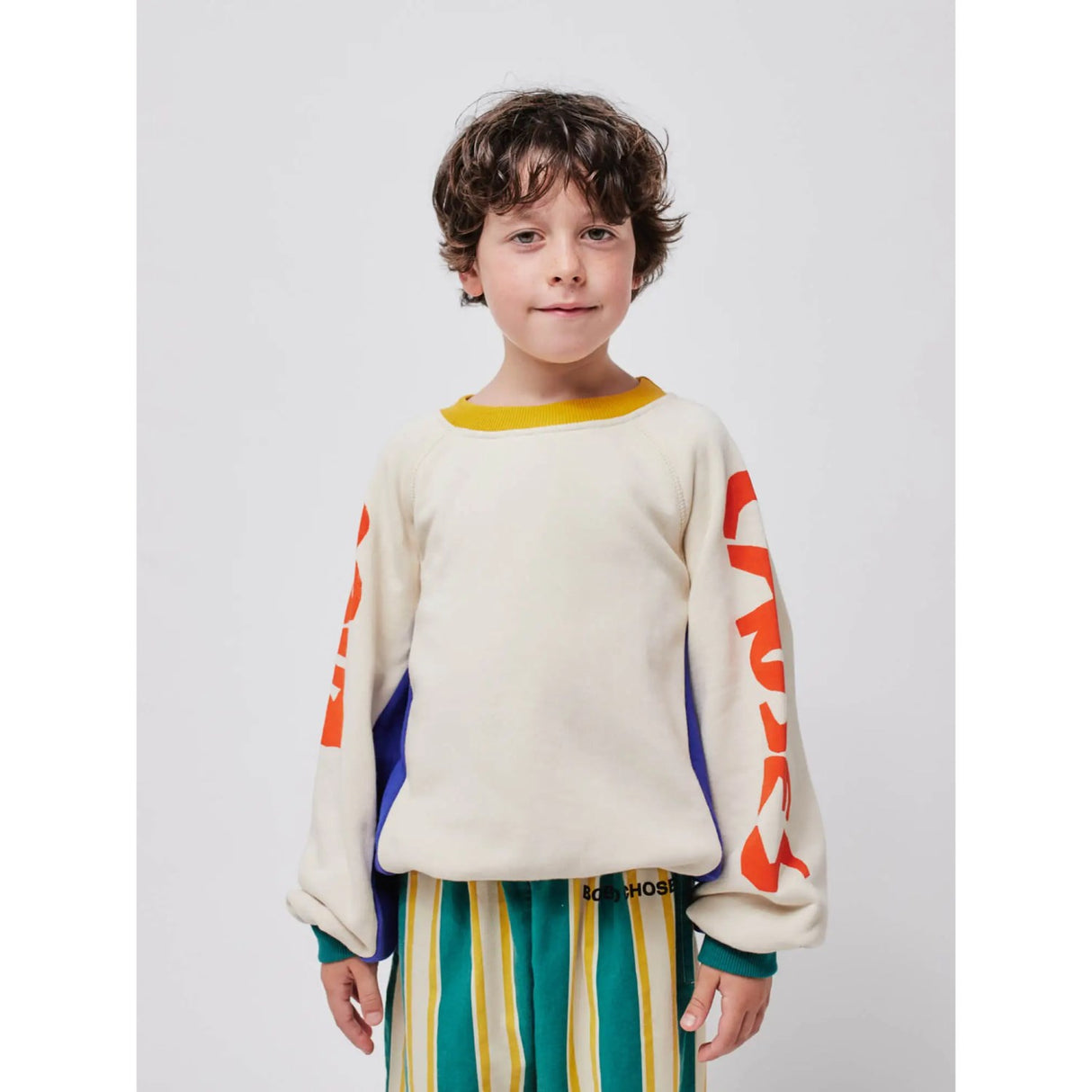 Bobo Choses Multicolor Color Block Sweatshirt