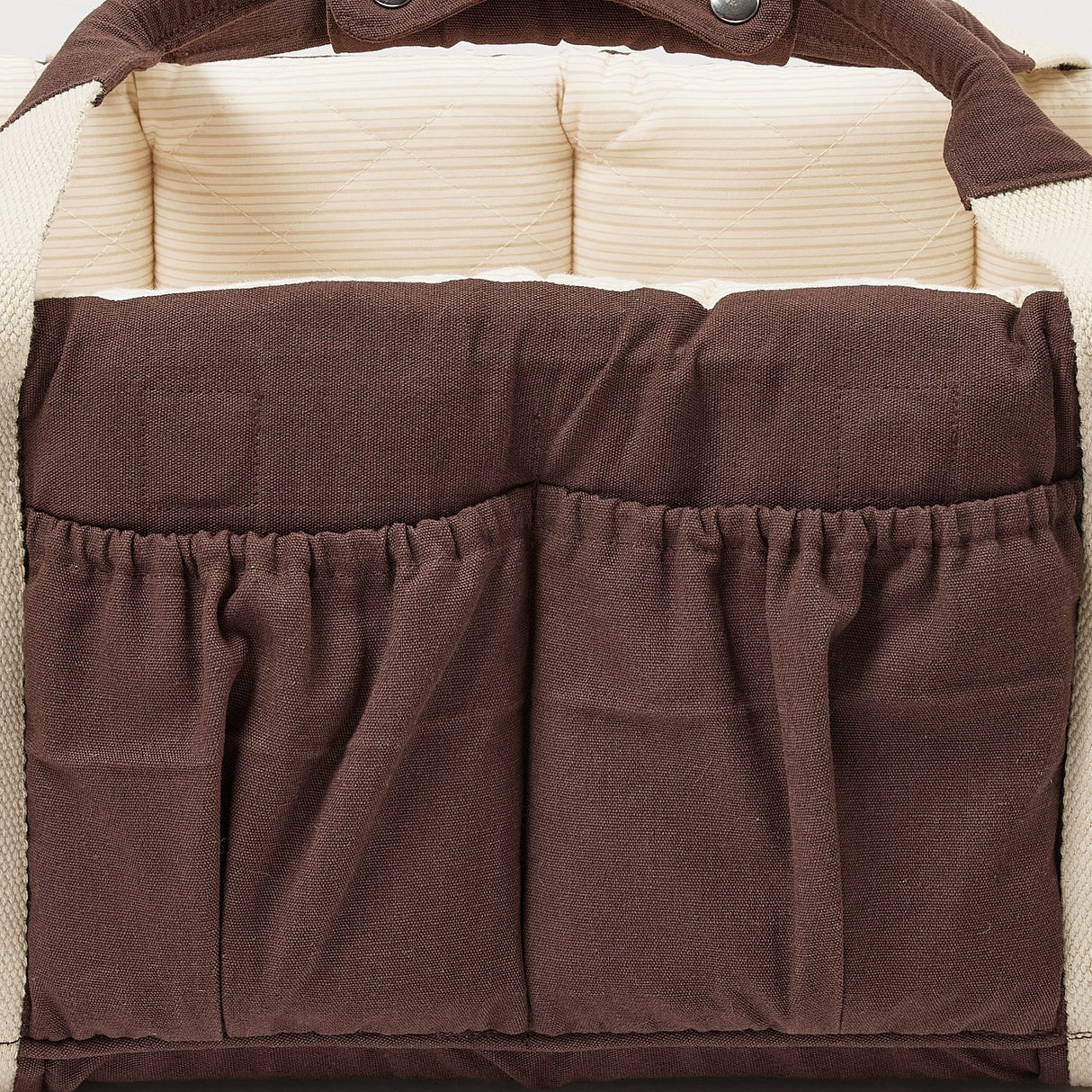 COPENHAGEN COLORS Babylift & Playmat vol. 2 Dark Brown w. Cream Solid Stripe