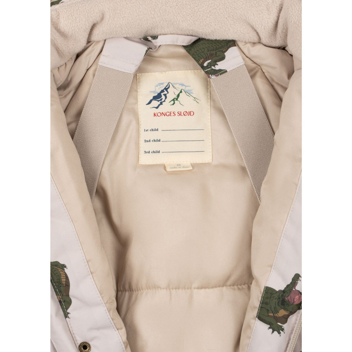 Konges Sløjd Crocodile Nohr Snowsuit Print