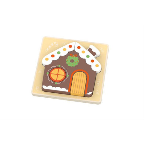 Magni Christmas puzzle with gingerbread house, FSC 100%