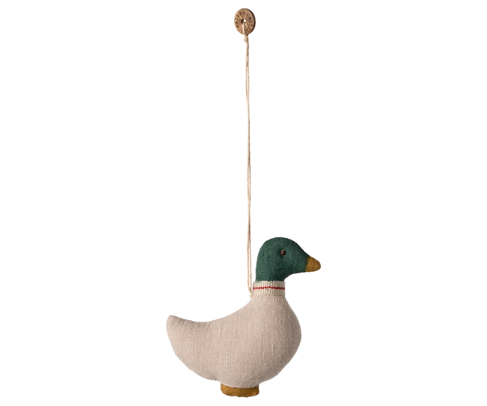 Maileg  Duck ornament - Green