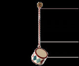 Maileg Metal ornament, Small drum - Classic red