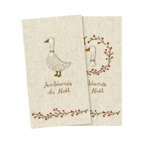 Maileg  Napkin, Goose - Large