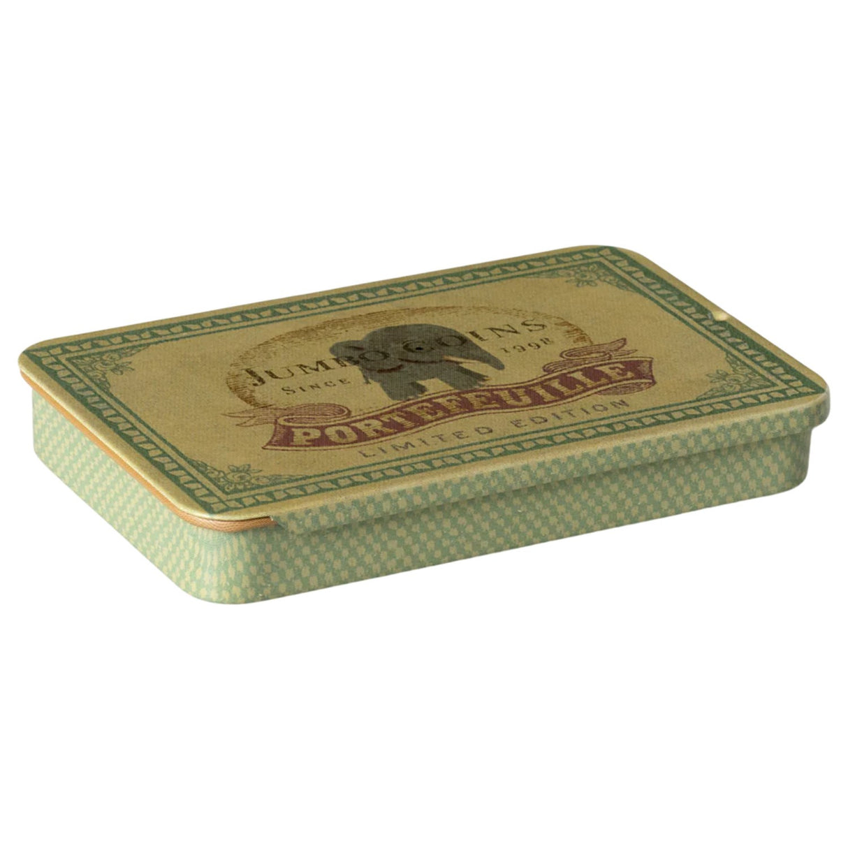 Maileg  Metal box w. sliding lid, Jumbo coins