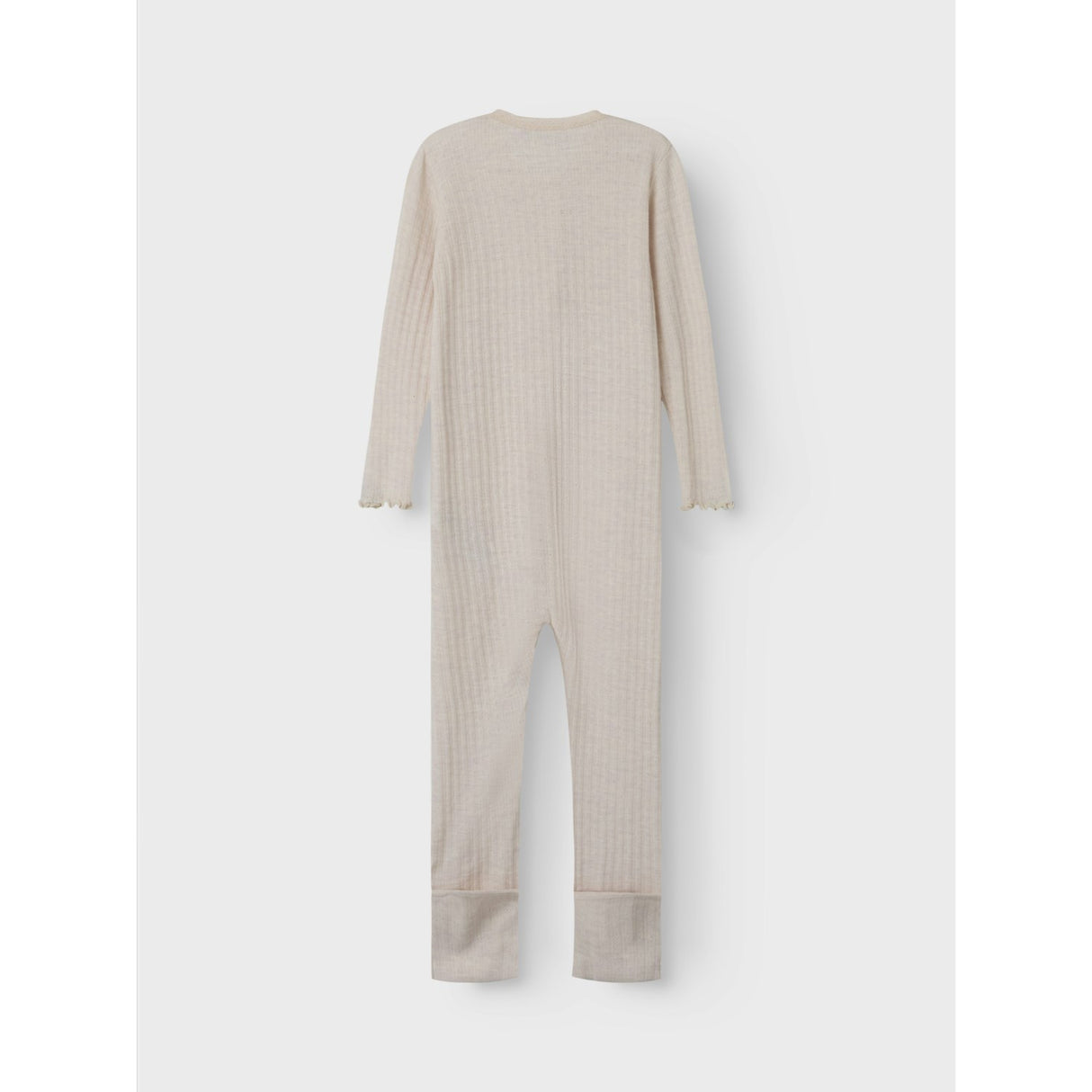 Name It Lilac Ash Wossa Wool/Silk Rib Nightsuit