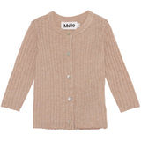 Molo Oatmeal Melange  Georgette Cardigan