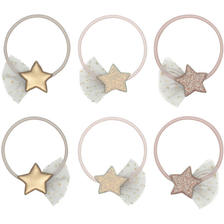 Mimi & Lula 6 Hair Elastics - Ballet Star Swanlake