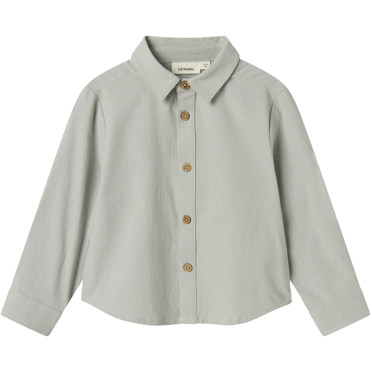 Lil'Atelier Mirage Gray Hadam Loose Shirt