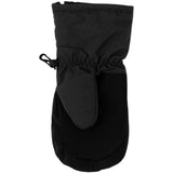 Mikk-Line Black Nylon Mittens