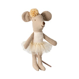 Maileg Ballerina mouse, Little sister - Off white