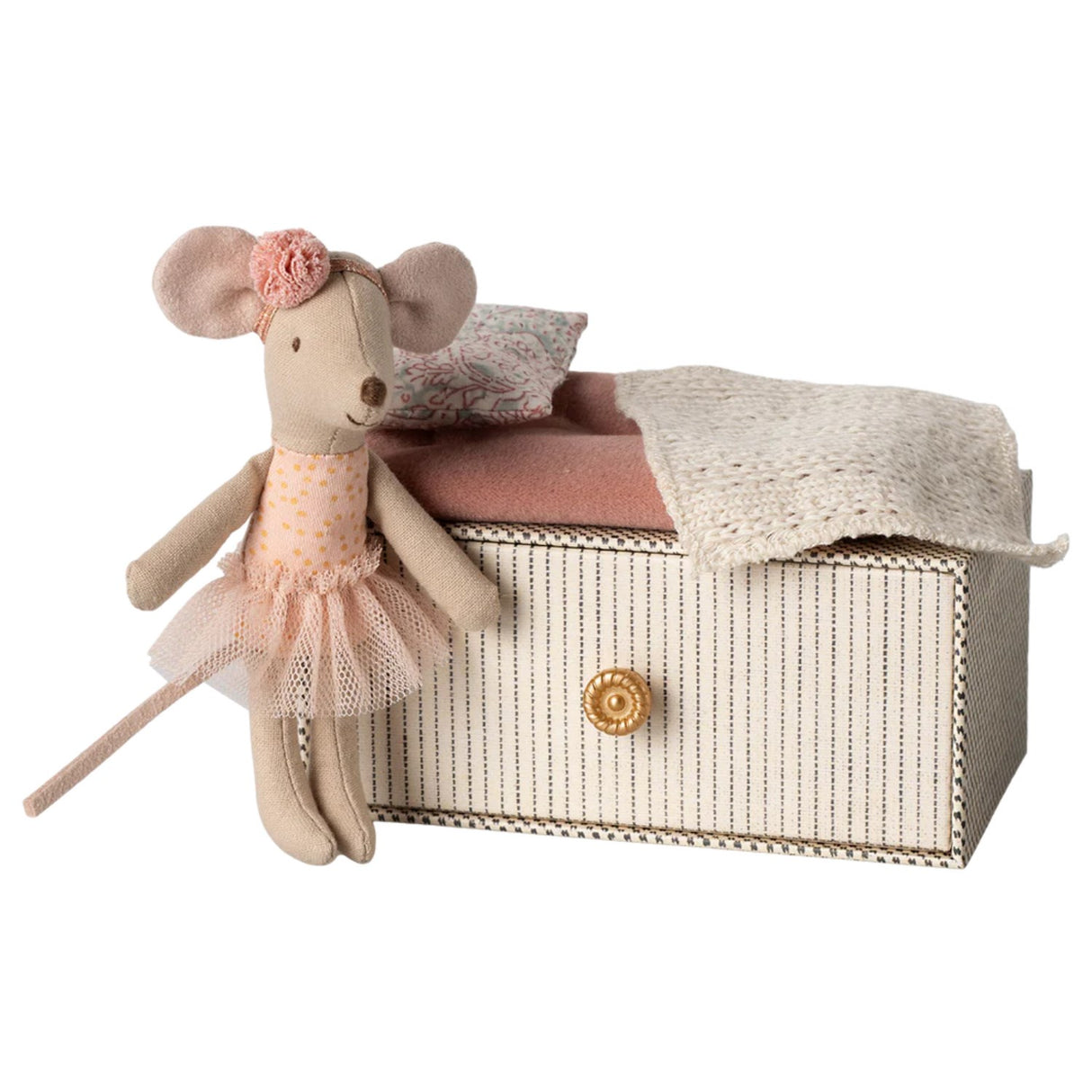 Maileg  Dance mouse in daybed, Little sister