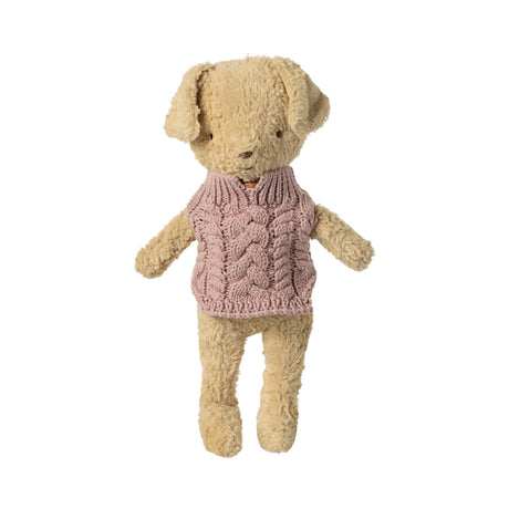 Maileg Puppy supply, Sweater - Dark rose