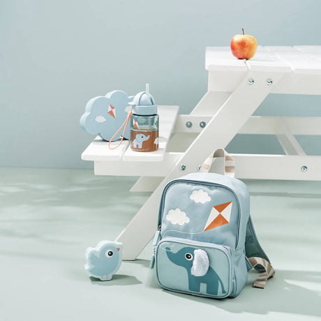 DonebyDeer Blå  Kanvas Kids Backpack Elphee