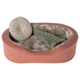 Maileg Cosy basket, Small - Coral