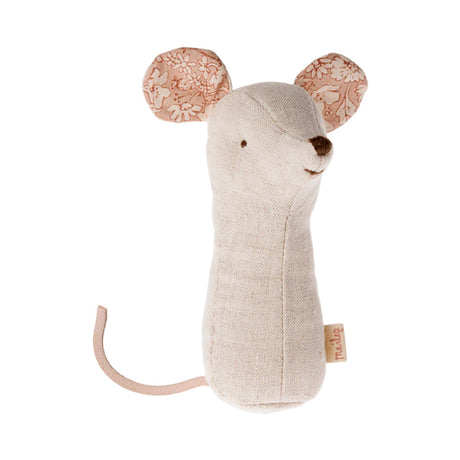 Maileg  Lullaby friends, Mouse rattle - Nature